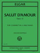 Salut D'Amour, Op. 12 Clarinet in A and Piano cover